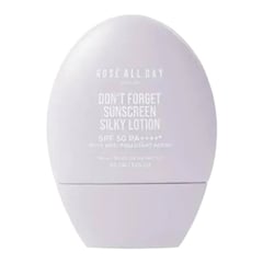 Rose All Day Don't Forget Sunscreen Silky Lotion SPF 50