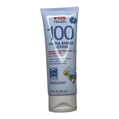 CVS Health Ultra Sheer Broad Spectrum SPF 100 Sunscreen Lotion