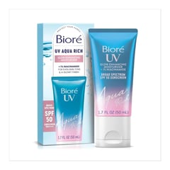 Biore UV Aqua Rich Glow Enhancing Moisturizer SPF 50