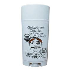 Christopher's Organics مزيل عرق عضوي Monsieur Cedarwood