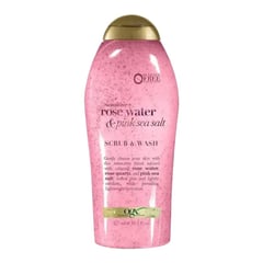 OGX Beauty Sensitive + Rose Water & Pink Sea Salt Body Scrub & Body Wash
