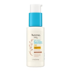 Aveeno Baby Daily Moisture Face Lotion & Mineral Sunscreen SPF 30