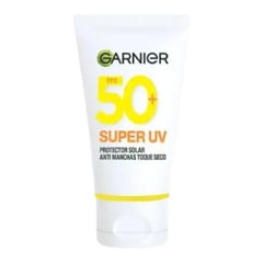 Garnier Super UV Protector Solar Anti Manchas Toque Seco SPF 50+