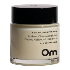 OM Organics Kaolin + Coconut Milk Radiant Cleansing Balm