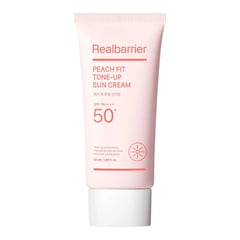 Real Barrier Peach Fit Tone-Up Sun Cream SPF 50+ PA++++