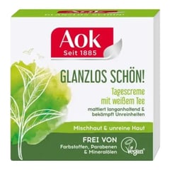 Aok Glanzlos Schön! Tagescreme Mit Weißem Tee