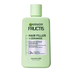 Garnier شامبو Fructis Hair Filler + Ceramide لإصلاح الشعر المصبوغ