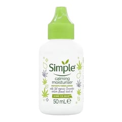 Simple Skincare Calming Moisturiser With Hemp Seed Oil