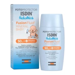 ISDIN Fotoprotector Pediatrics Fusion Fluid Mineral Baby SPF 50