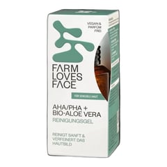 Farm Loves Face AHA/PHA + Bio-Aloe Vera Reinigungsgel