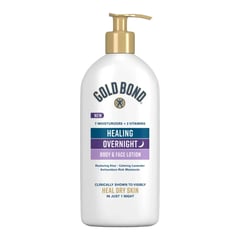 Gold Bond Healing Overnight Body & Face Lotion