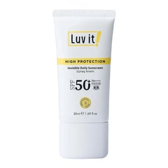 Luv it! SPF50+ PA++++ UVA UVB High Protection Invisible Daily Sunscreen