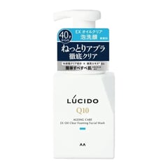 Mandom Lucido Q10 Ageing Care Ex Oil Clear Foaming Facial Wash