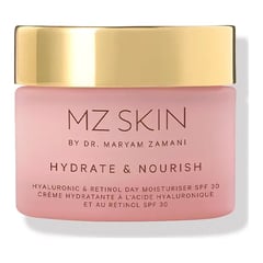 Mz skin هيدريت آند نوريش – مرطب نهاري بحمض الهيالورونيك والريتينول SPF 30