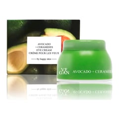 VEGAN by happy skin Avocado + Ceramides Eye Cream