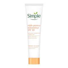 Simple Skincare Protect 'N' Glow Triple Protect Moisturizer SPF 30