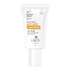셰어 스킨케어 워터 세럼 안티 아크네 선스크린 올 클리어 SPF50+