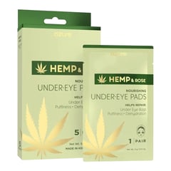 Azure Hemp & Rose Nourishing Under Eye Pads