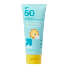 up&up Baby Mineral Zinc Oxide Sunscreen Lotion