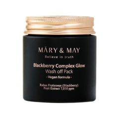 Mary & May Vegan Blackberry Complex Glow Wash-Off Mask