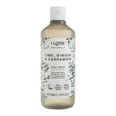 I Love Naturals Body Wash Lime, Ginger & Cardamom