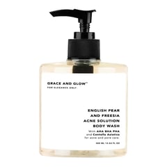 Grace and Glow English Pear And Freesia Acne Solution Body Wash