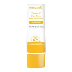 Wishcare 2% Vitamin C Pure Glow Milk Sunscreen SPF 50 PA++++