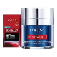 L'Oreal Revitalift Laser Renew Retinol + Niacinamide Pressed Night Cream
