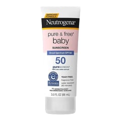 Neutrogena Pure & Free Baby Sunscreen Broad Spectrum SPF 50