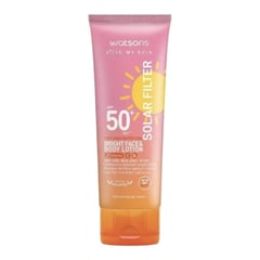 Watsons Bright Face & Body Lotion Solar Filter SPF 50+