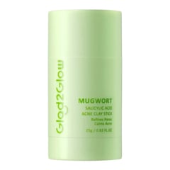 Glad2Glow Mugwort Salicylic Acid Acne Clay Stick
