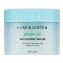 Bring Green Bamboo Hyalu Water Boosting Toner Pad