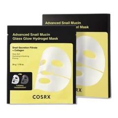 COSRX Advanced Snail Mucin Glass Glow Hydrogel Face Masks