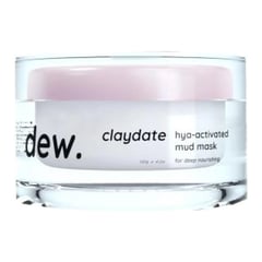 dew of the gods Claydate Hya-activated Pink Clay Mask