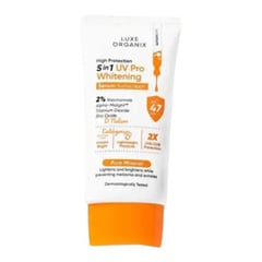 Luxe Organix High Protection 5in1 UV Pro Whitening Serum Sunscreen SPF 47 PA+++