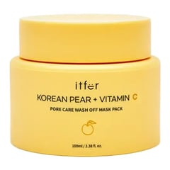 Itfer 코리안 페어 플러스 비타민 C 모공케어 워시오프 마스크팩