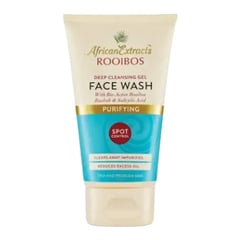 African Extracts Rooibos Skin Care Purifying Deep Cleansing Gel Face Wash