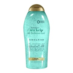 OGX Beauty Hydration + Sea Kelp & Hyaluronic Acid Scrub & Wash