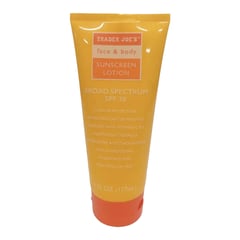 Trader Joe's Face & Body Sunscreen Lotion SPF 30