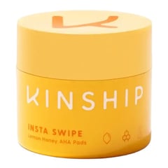 Kinship Insta Swipe Lemon Honey AHA Exfoliating Pads