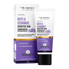 Dr. Sheth's Oats & Ceramide Sensitive Skin Sunscreen SPF 50+