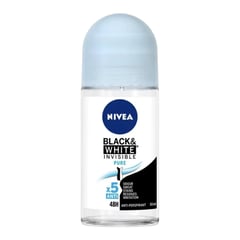 Nivea Black & White Invisible Pure Antiperspirant Roll-On