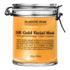 Majestic Pure Cosmeceuticals قناع الوجه بالذهب عيار 24 قيراطًا