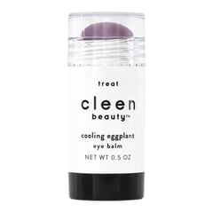 cleen beauty Cooling Eye Balm with Eggplant & Coffee Oil