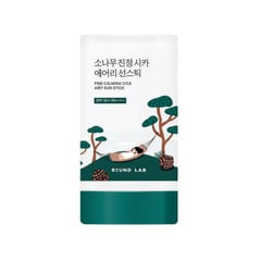 Round Lab Pine Calming Cica Airy Sun Stick [SPF50+/PA++++]