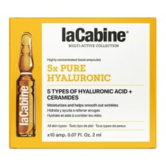 laCabine 5x Pure Hyaluronic Ampoules