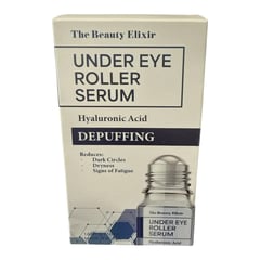 The Beauty Elixir Hyaluronic Acid Depuffing Under Eye Roller Serum