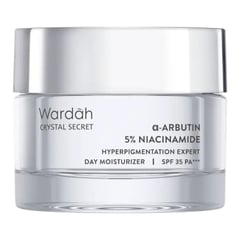 Wardah Crystal Secret Alpha Arbutin + 5% Niacinamide Hyperpigmentation Expert Day Moisturizer SPF 35 PA+++
