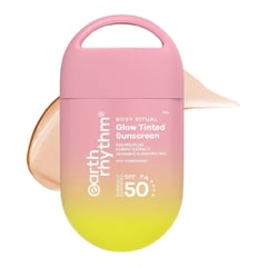 Earth Rhythm Rosy Ritual Glow Tinted Sunscreen SPF 50