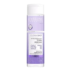 Eveline Clean Shot Wygładzający Tonik Peeling